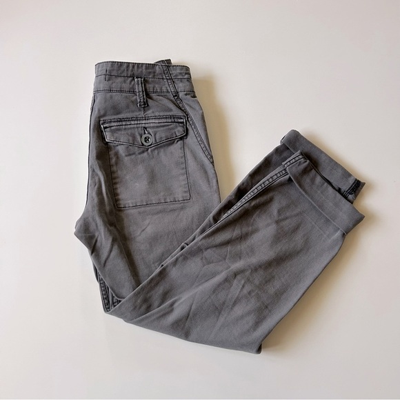 Anthropologie “The Wanderer” Pant Gray Cargo size 25 - Picture 6 of 14